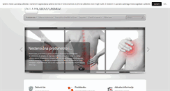 Desktop Screenshot of lekarnaormoz.com