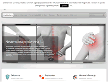 Tablet Screenshot of lekarnaormoz.com